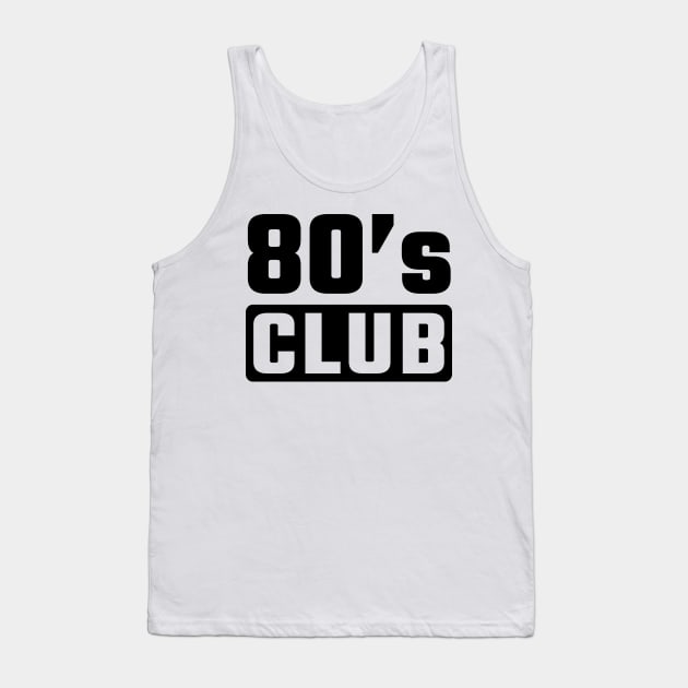 80th birthday Tank Top by Circle Project